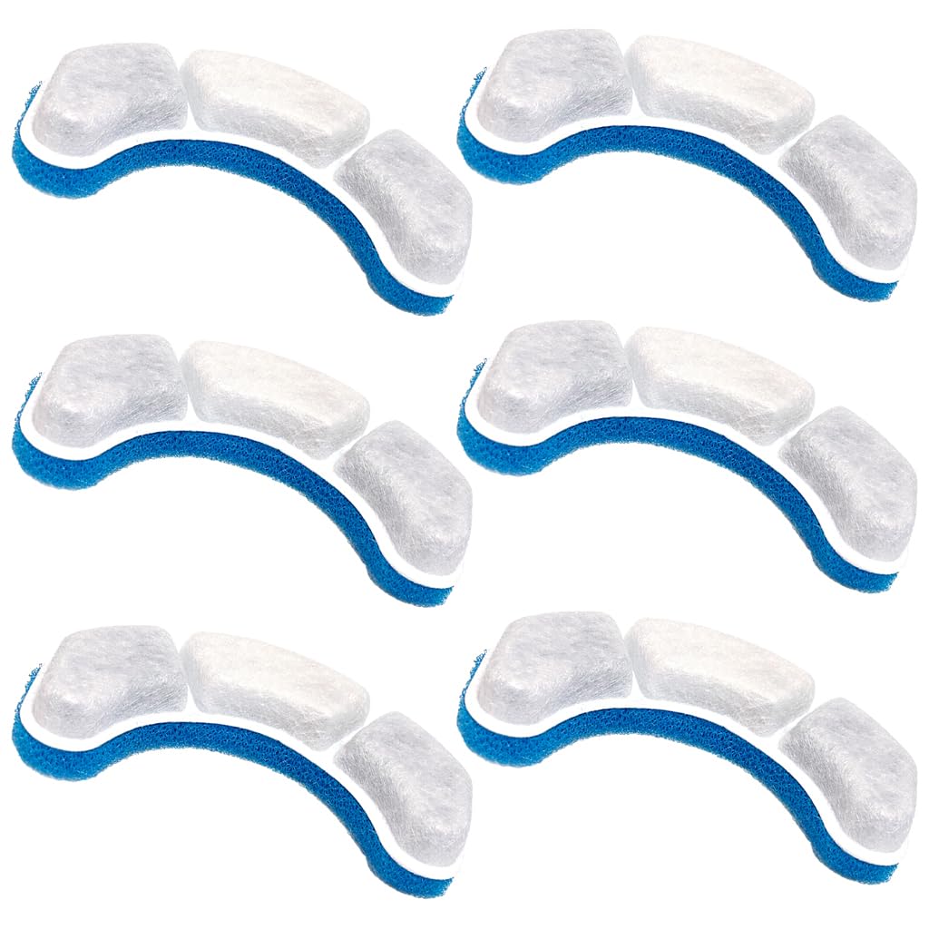 Qpets 6 PCS Cat Water Fountain Filters Replacement, Cat Fountain Water Arc-Shaped Fliters, Activated Carbon & Nano Bubble Cotton Filtration System, Keep Water Clean Fresh for Cat Fountain Qpets 6 PCS Cat Water Fountain Filters Replacement, Cat Fountain Water Arc-Shaped Fliters, Activated Carbon & Nano Bubble Cotton Filtration System, Keep Water Clean Fresh for Cat Fountain